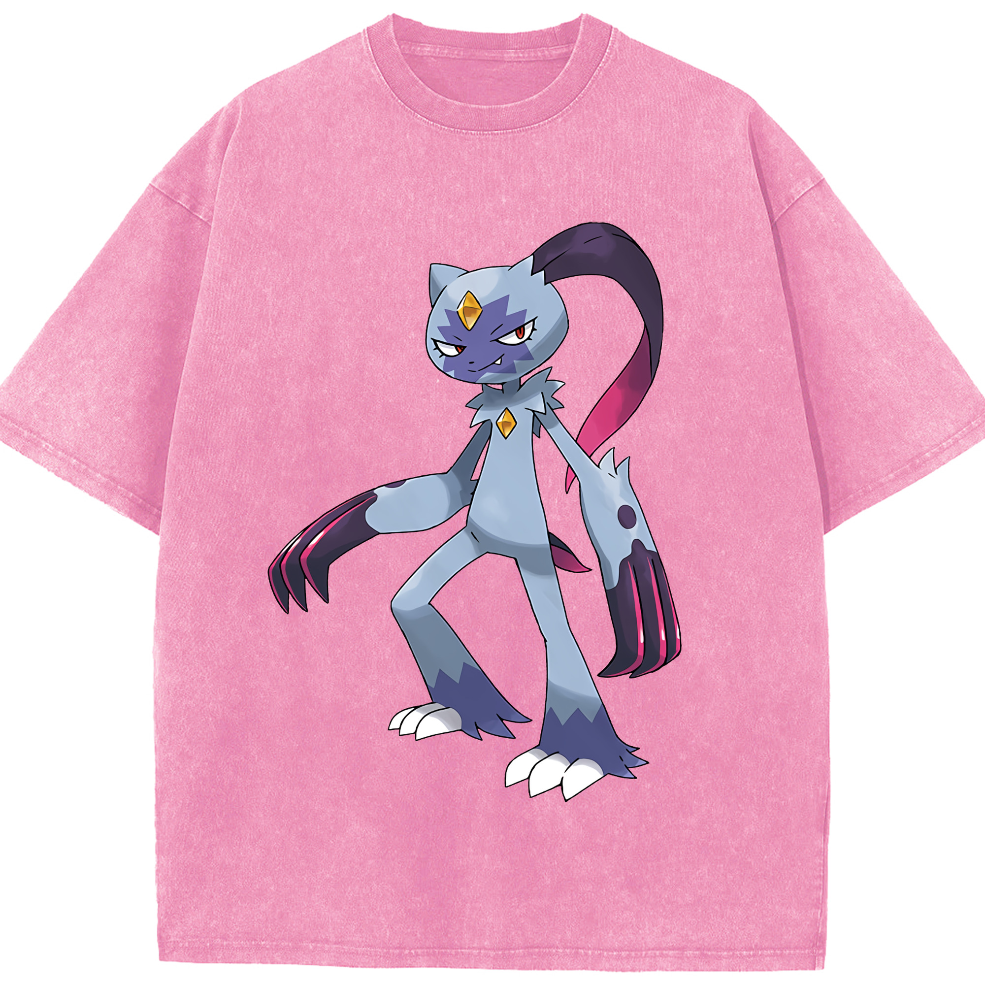 （画像用） ポケットモンスター Pokémon 綿100% ヴィンテージ風 半袖Tシャツ（フロントプリント）